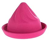 (コ-ランド) Co-land 可愛い 子供用帽子 ハット キッズ とんがり フェルトハット 無地純色 ボーラーハット ベビーキャップ 女の子 男の子 秋冬防寒 ローズ