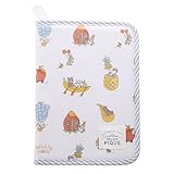 (ジェラートピケ)gelato pique アニマルフルーツ母子手帳ケース ジェラピケ(OW-オフホワイト、Free)