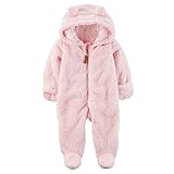Carter's(カーターズ) くまさん着ぐるみ風フード足付カバーオール(Pink)≪2017年モデル≫ 9M(6-9ヶ月) [並行輸入品]