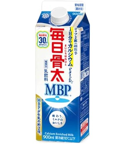 Amazon.co.jp: [冷蔵]雪印メグミルク 毎日骨太 MBP® 900ml×3個 : 食品