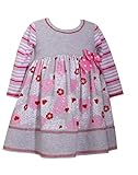 Bonnie Jean Bonnie Baby DRESS ベビー・ガールズ US サイズ: 12 カラー: グレー