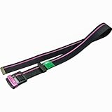 KH 安全帯用 アルミ 胴ベルト 1200mmピンクライン/黒 AB4741PK