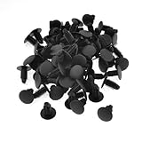 uxcell トリムクリップ 　車用ドアトリムフェンダー　穴径8mm