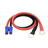 SinLoon ec5 ケーブル 8mm丸端子 10awg 純銅 カージャンプスタート/カーバッテリー接続用 実用