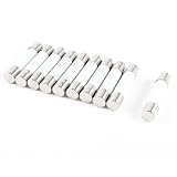 uxcell セラミックヒューズ クイック 速断 6x30mm 250V 5A 10本入り
