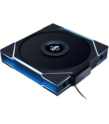 Amazon.co.jp: LIANLI 140mm ARGBケースファン リバースブレードモデル