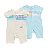 La Chiave (ラ キエーベ ) 半袖グレコ (70～80cm) キムラタンの子供服 (53101-171b) ライトベージュ 80