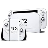 Compatible Skin for Nintendo Switch 2 フルラップマットビニール保護スキン – POP SKINによるホワイトエディション