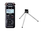 TASCAM タスカム - USB オーディオインターフェース搭載 ステレオ リニアPCMレコーダー DR-05X + ミニ三脚 セット