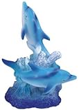 High Quality SS-G-90066 Marine Life Two Dolphin Design Figurine Statue Decoration Collection