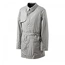 Landi Reversible Belted Coat: Grey / Navy