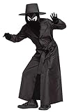 UHC Boy 's Spy Guy Outfit Scaryテーマパーティーキッズハロウィンコスチューム S (4-6)ブラック 118242