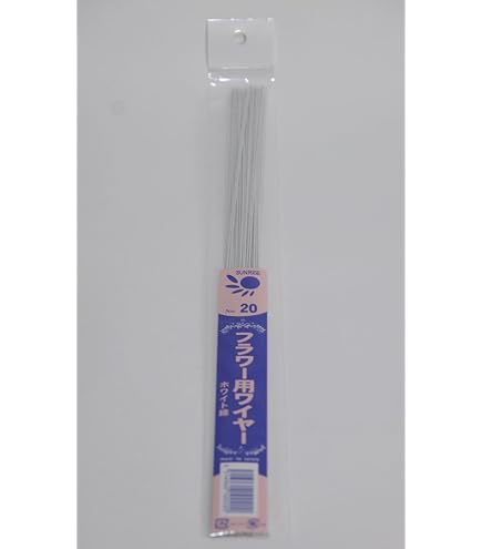 フラワーワイヤー30束　新品未開封 フラワー用ワイヤー(グリーン線：7㎜)生地の通販|ノムラテーラー