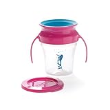 Wow Cup, Babytraining Cup for Babies in Pink/teal by Wow Baby [並行輸入品]