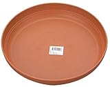 E-531素焼調受皿８号 【まとめ買い10個セット】 7-66-10
