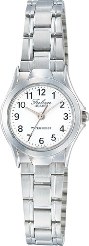 [シチズン キューアンドキュー]CITIZEN Q&Q 腕時計 Falcon (フォルコン) アナログ表示 ホワイト VU77-850 レディース