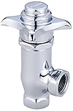 Central Brass 0333-L1/2 Self-Close Angle Stop [並行輸入品]
