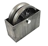 6 "鋳鉄V -ホイールwith Weldableスチールボックスforスライド/ローリングゲート