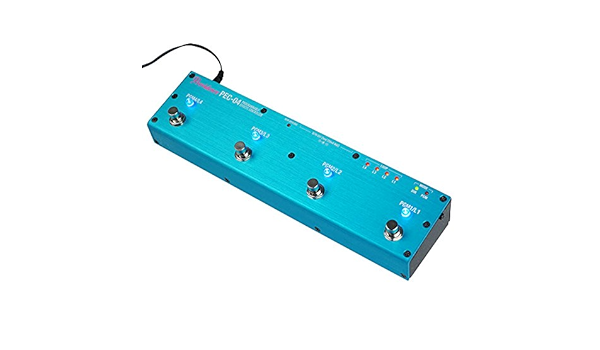 Amazon Co Jp Providence Providence Pec 04 Blue Almite Ikebe 40th Anniversary Programmable Effects Controller Musical Instruments