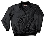 セミキルトハーフジップヤッケ 06．ブラック EL