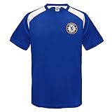 Chelsea Football Club Official SoccerギフトBoysポリトレーニングキットTシャツ