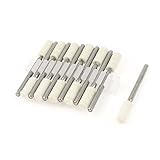 uxcell 軸付砥石　研磨ビット　円筒　5mmx9mm　スチール　ウール　12個