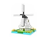 Arctic star World-Renowned Architectural 3D Mini Blocks Dutch Windmill