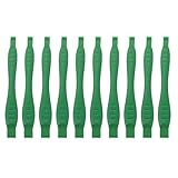 uxcell プラスチックスティック スパッジャー バール こじ開けツール 携帯電話 タブレット ノートパソコンの修理用 ユニバーサル 緑 10個