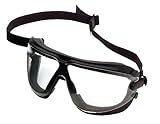 3M GoggleGear Safety Goggles, 16617-00000-10 Clear Lens, Headband, Medium (Pack of 1) by 3M