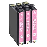 IC6CL50 互換インクカートリッジ 増量版 風船ふうせん ICLM50ライトマゼンタ 3本セット 対応機種:EP-301/302/4004/702A/703A/704A/705A/774A/801A/802A/803AW/804AR/901F/902A/903F/904A/PM-A820/A840S/A920/A940/D870/G4500/G850/G860/T960