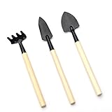 OUNONA ガーデニングツール　 ミニ園芸用品 ガーデン 庭園作業 　三個セット