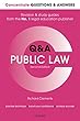 Concentrate Questions and Answers Public Law: Law Q&A Revision and Study Guide (Concentrate Questions & Answers)