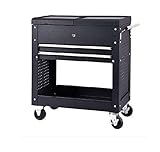 SEIBI ツールボックス 【スチール製 キャスター付き 工具箱 ツールワゴン ツールカート 大型 5段】