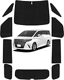 beyond self トヨタ アルファード サンシェード 40系 ヴェルファイア 全面 フルセット 純正 車中泊 日除け断熱 目隠し UVカット 専用アクセサリー (アルファード40系)