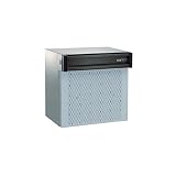 ハッピー金属 ステンレスポスト　ファミール675-B　（差入口・受箱一体型タイプ）　『郵便ポスト』 ステンレススーパーブラック