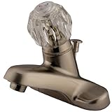 Kingston Brass KB528 Single Handle 4 in. Centerset Lavatory Faucet with Retail Pop-up