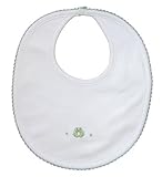 Kissy Kissy Baby Boys Homeward Bound Froggie Embroidered Bib-One Size by Kissy Kissy [並行輸入品]