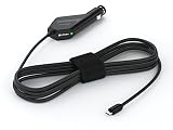 Pwr+ EXTRA LONG 5.5 Ft Rapid 2A Car Charger for Samsung-Galaxy S S2 S3 S4 S6 S7 Edge Plus Active Min
