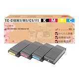 TC-C4E/TC-C4EC1/TC-C4EM1/TC-C4EY1 トナー 4色セット（ブラック約11,000枚／C・M・Y各 約11,500枚 A4/5% 参考）互換｜対応機種例：C650 / C650dn / C650dnw（沖電気（OKI））
