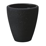 アドミナ 鉢カバー 9号用 39.5cm ブラック【パーフェクトポット PF-1】 陶器 信楽焼き 穴なし おしゃれ