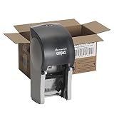 Georgia-Pacific Compact 56790 Translucent Smoke Vertical Double Roll Coreless Tissue Dispenser, 6" W