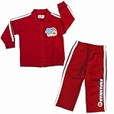 (バンダイ)BANDAI ジャージ アンパンマン 男の子 女の子 ベビー 上下 セット レッド 95
