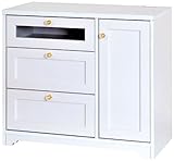 テレビ台 収納 1人暮らし かわいい シンプル ミドルボード　開扉付　フェミニンスタイルファニチャー