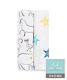 aden + anais (エイデンアンドアネイ) 【日本正規品】 モスリンコットン おくるみ 2枚セット(カラーポップ) 2pack swaddles (color pop) 4041