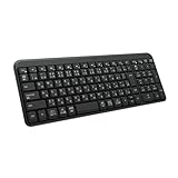 Logicool ロジクール K250GRd Bluetooth ワイヤレスキーボード テンキー付 日本語配列 耐水 無線 Windows Mac グラファイト