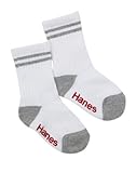Hanes Toddler Boys Non-Skid Crew Socks P6,26/6,2T-3T, Assorted by Hanes [並行輸入品]