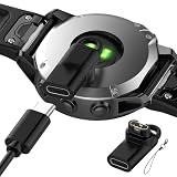 [Runbit]Garmin(ガーミン)用変換アダプター 充電ケーブル 充電ポート アダプタ Type-C Type-B Lightning vivo ForeAthlete venu Forerunner (Type-C, 1個)