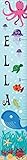 Mona Melisa Designs Customized Ocean Whale Ella Growth Chart Decorative Wall Sticker [並行輸入品]
