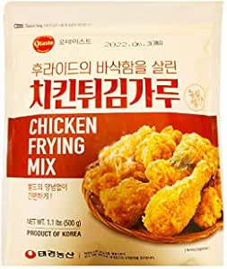 Amazon Otaste 韓国式唐揚げ粉500g フライドチキン粉 天ぷら粉 韓国風唐揚げ ちきん Seven 7 から揚げ粉 通販