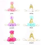 Jolieer ベビーキッズ ガールズ ウサギボウ 伸縮 ヘアバンド カチューシャ　弾性 ベビーカチューシャ (セット)